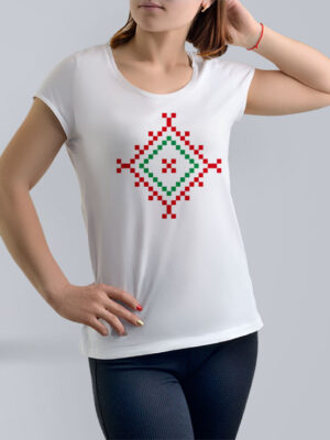 2J-white Bereginja Obilja Bijela Majica