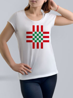 8J-white Bereginja Obitelji Bijela Majica