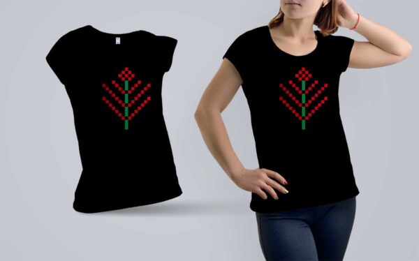 Majica-9J-black-mockup Bereginja Razvoja Crna Majica